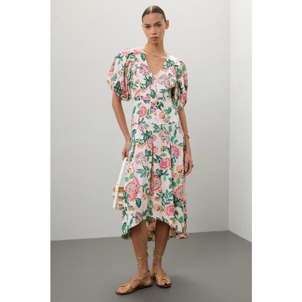 MISA Los Angeles Jamila Dress Size XL with Fabric Pull